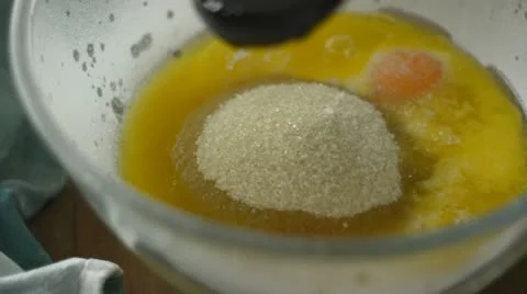 Melted chocolate pouring Stock Footage 12659317