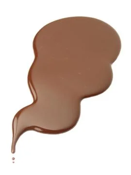 Melted chocolate puddle Stock Photos