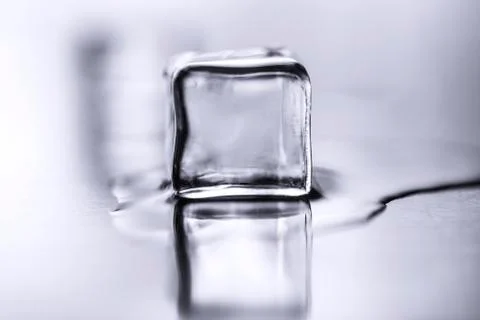 Melted Ice Cube Stock Photos