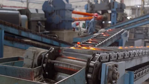 Melted metal balls Stock Footage 157448556