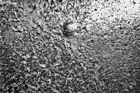 Melted metal. Stock Photos