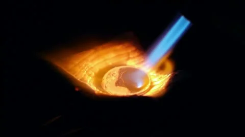 Melted metals Video stock 11849353