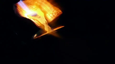 Melted metals Stock Footage 11849367