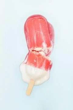 Melted popsicle Stock Photos