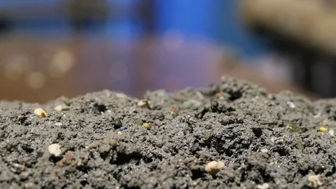 Melted Recycled Plastic Ready To Be Molded Video stock 77318645