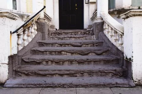 Melted stairs Stock Photos