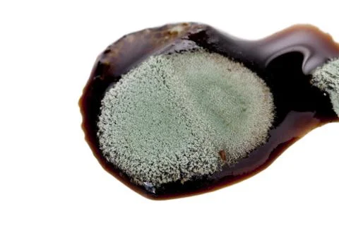 Melted sugar with mold Stock Photos