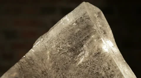Melting block of ice 3 NTSC Stock-Footage 11898069