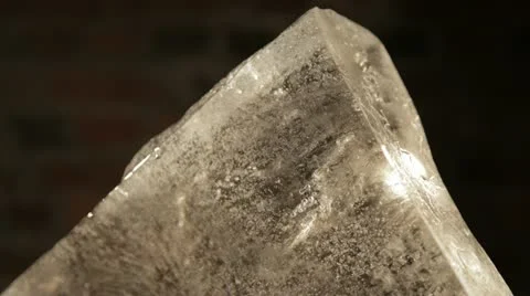 Melting block of ice 3 PAL Stock-Footage 11897208