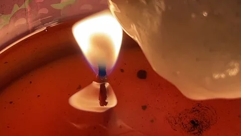 Melting Candle Wax Video stock 297214223