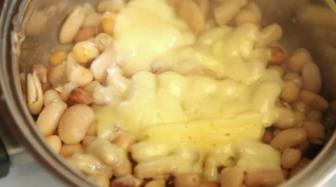 Melting cheese Stock Footage 36727200