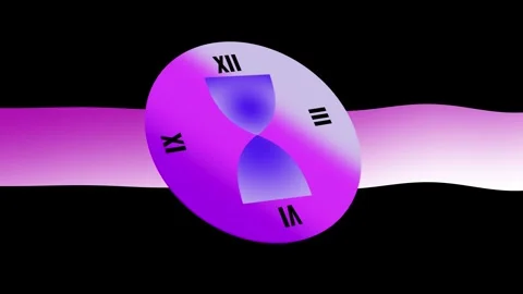 Melting Clock Stock Footage 335630661
