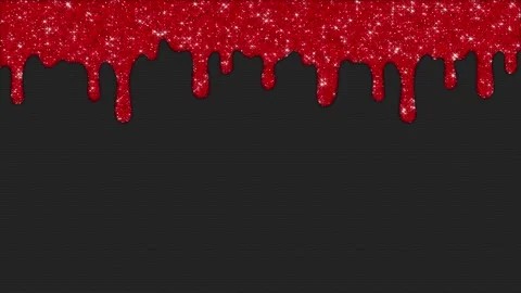 melting drip glitter loop animation on p... | Stock Video | Pond5