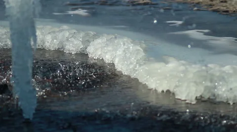 Melting glacier Stock Footage 47414221