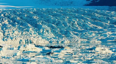 Melting Glacier. Stock Footage 52317107