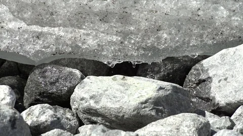 Melting glacier Stock Footage 81980830