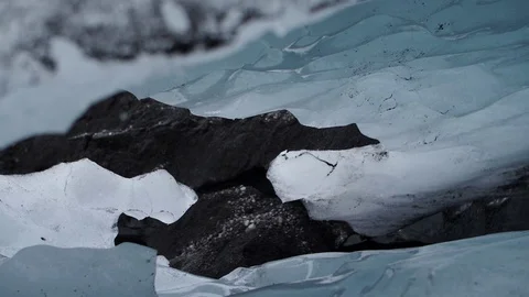 Melting glaciers global warming Video stock 129393746