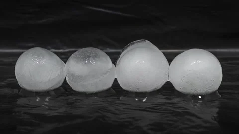 Melting ice 4k Stock Footage 140856412