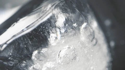 Melting ice abstract macro, close up background Stock Footage 108591364