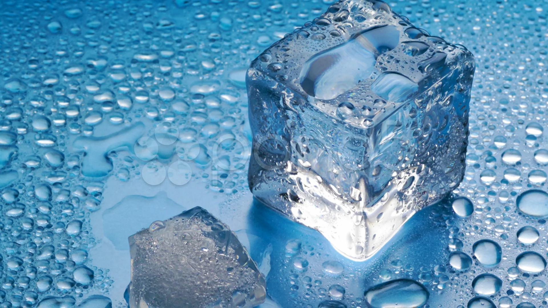 ice cube melting hd