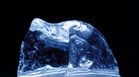 Melting Ice Cube Video stock 25239487