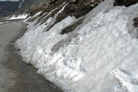 Melting Ice Edge Stock Photos