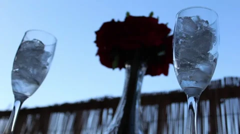 Melting Ice Stock Footage 3679102