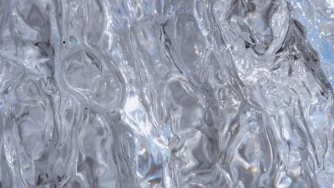Melting Ice In Macro Stock Footage 74652360