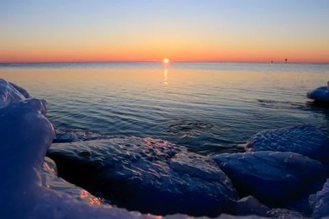Melting ice. Stock Photos