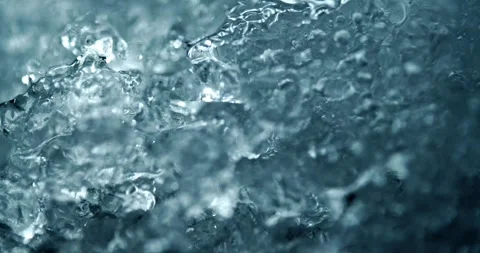 Melting Ice Under a Microscope 스톡 동영상 293484083