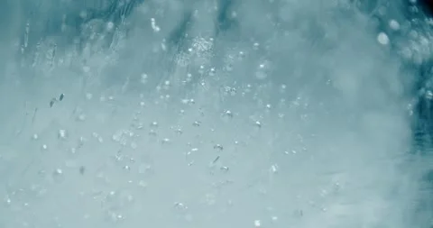 Melting Ice Under a Microscope 스톡 동영상 293812350