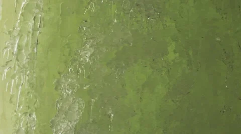 Melting ice wall Stock Footage 40634374