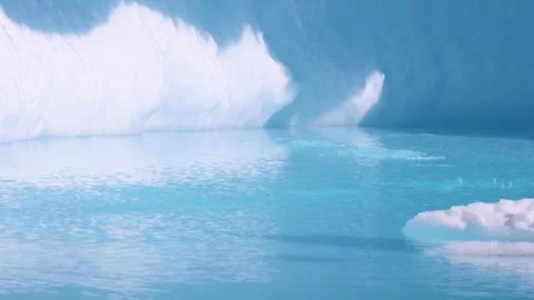 Melting iceberg Stock Footage 337553499
