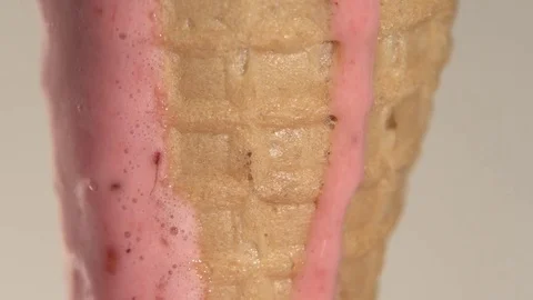 Melting Icecream Stock Footage 74687905