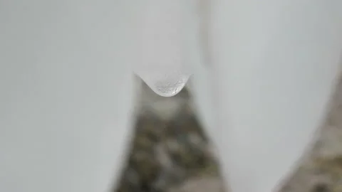 Melting Icicles Stock-Footage 103864992