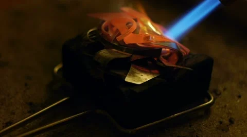 Melting of metals Stock Footage 11849211