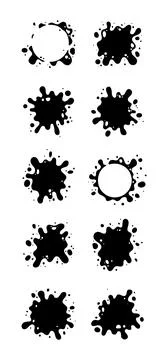 Melting Paint Stock Illustration