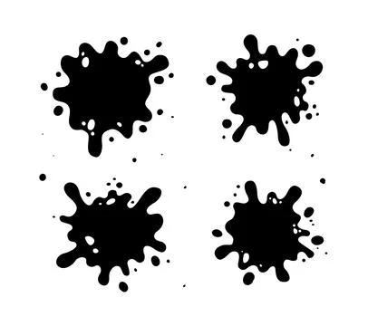 Melting Paint Stock Illustration