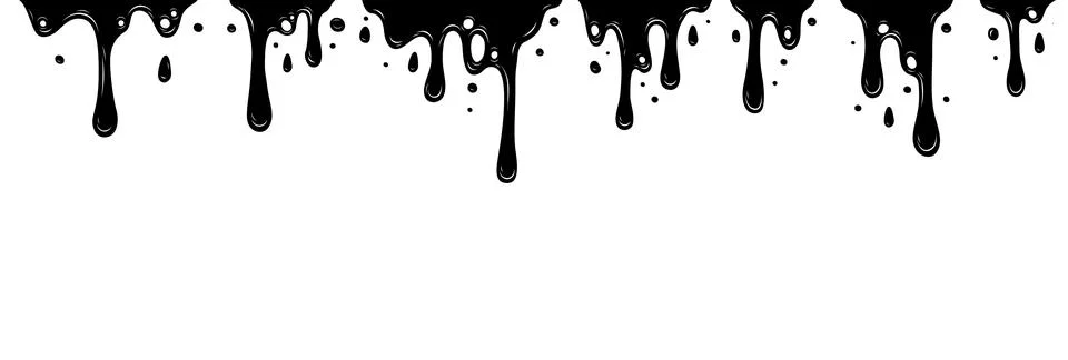 Melting Paint Stock Illustration
