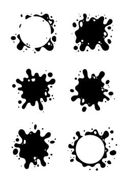 Melting Paint Stock Illustration