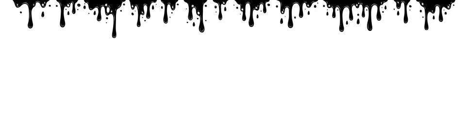 Melting Paint Stock Illustration