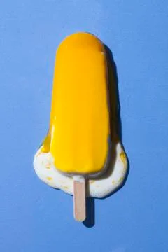 Melting popsicle Foto stock