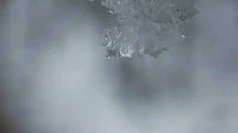 Melting snow Stock Footage 636021