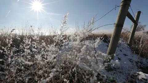 Melting Snow Video stock 45522801