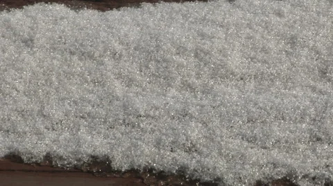 Melting Snow Stock Footage 54750918