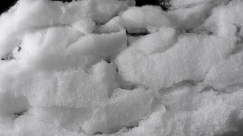 Melting snow Video stock 83159728
