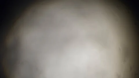 Melting snow under a microscope Stock Footage 105664408