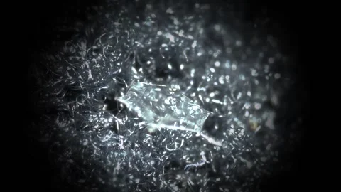 Melting Snowflake in Macro Stock Footage 182851475