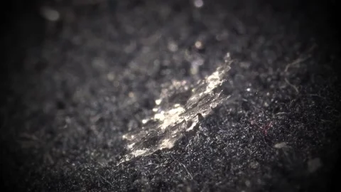 Melting Snowflake in Macro Stock Footage 182851846