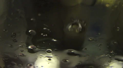 Melting snowflakes windshield Video stock 1038467